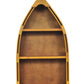 Wooden Canoe Book Shelf Small By Homeroots | Sculptures | Modishstore - 5