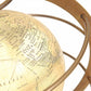 Globe in Brass Rings By Homeroots | Sculptures | Modishstore - 4