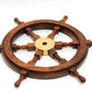 Ship Wheel By Homeroots - 364330 | Sculptures | Modishstore - 2