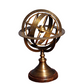 Armillary Sphere on Wood Base By Homeroots | Sculptures | Modishstore - 5