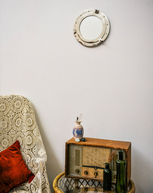 Porthole Mirror By Homeroots - 364348 | Sculptures | Modishstore