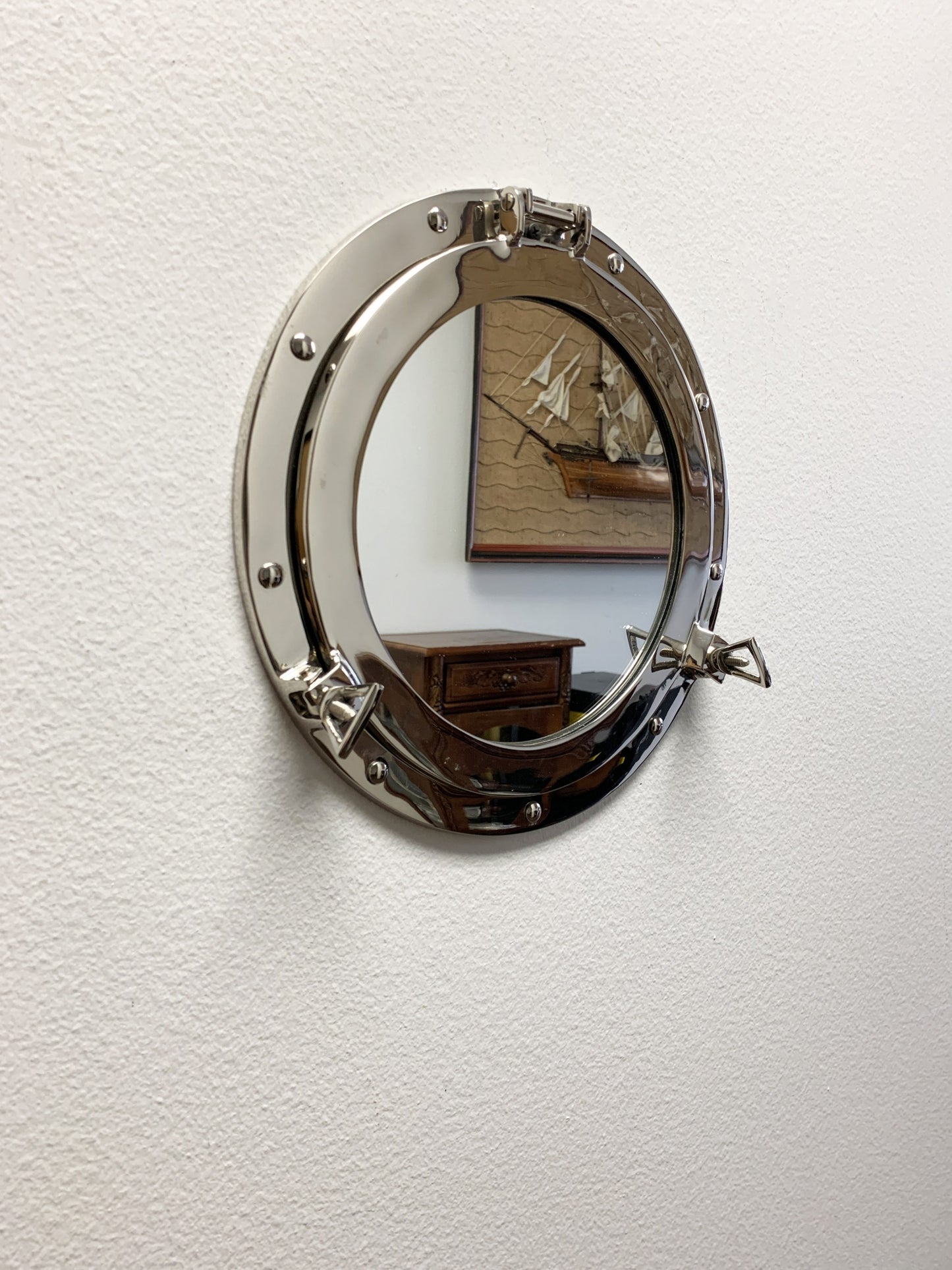 Porthole Mirror By Homeroots - 364348 | Sculptures | Modishstore - 8