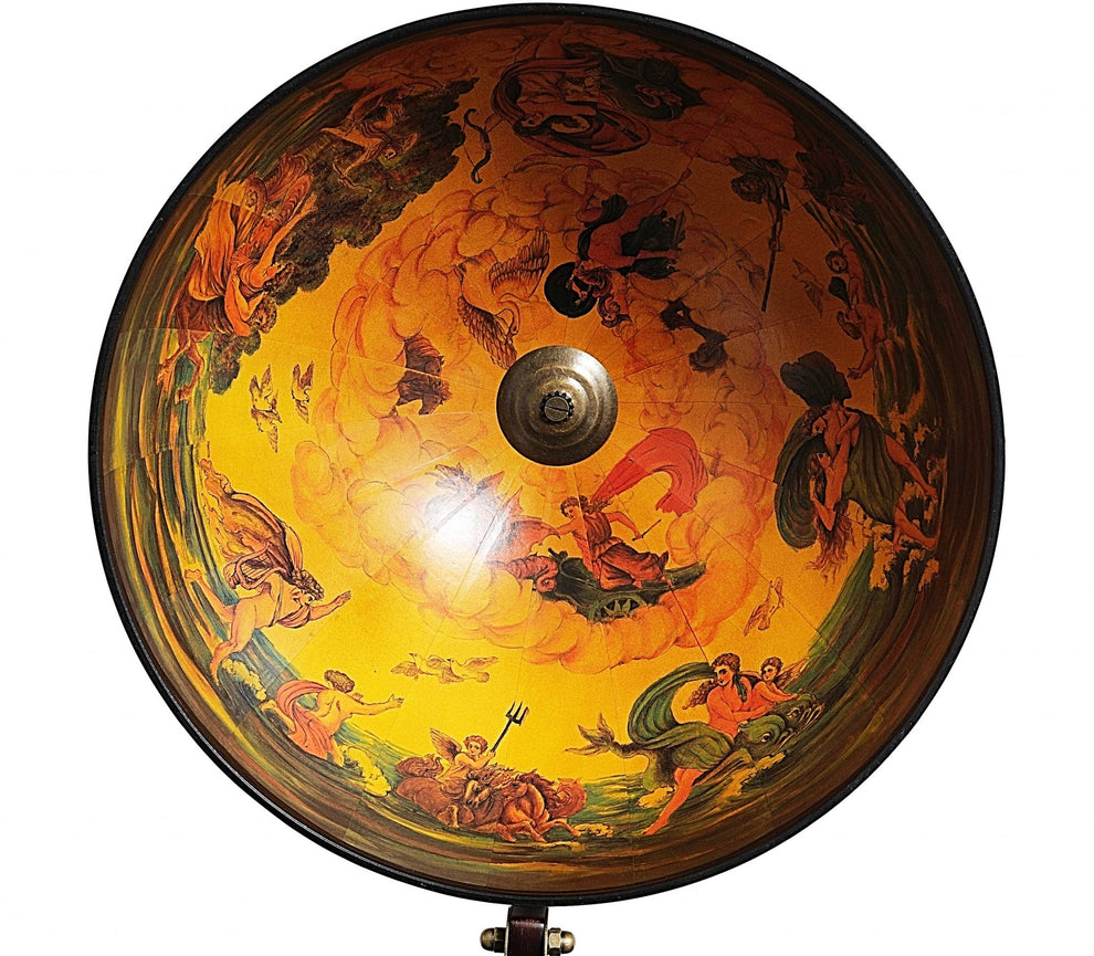Globe Drink Cabinet By Homeroots | Sculptures | Modishstore - 5