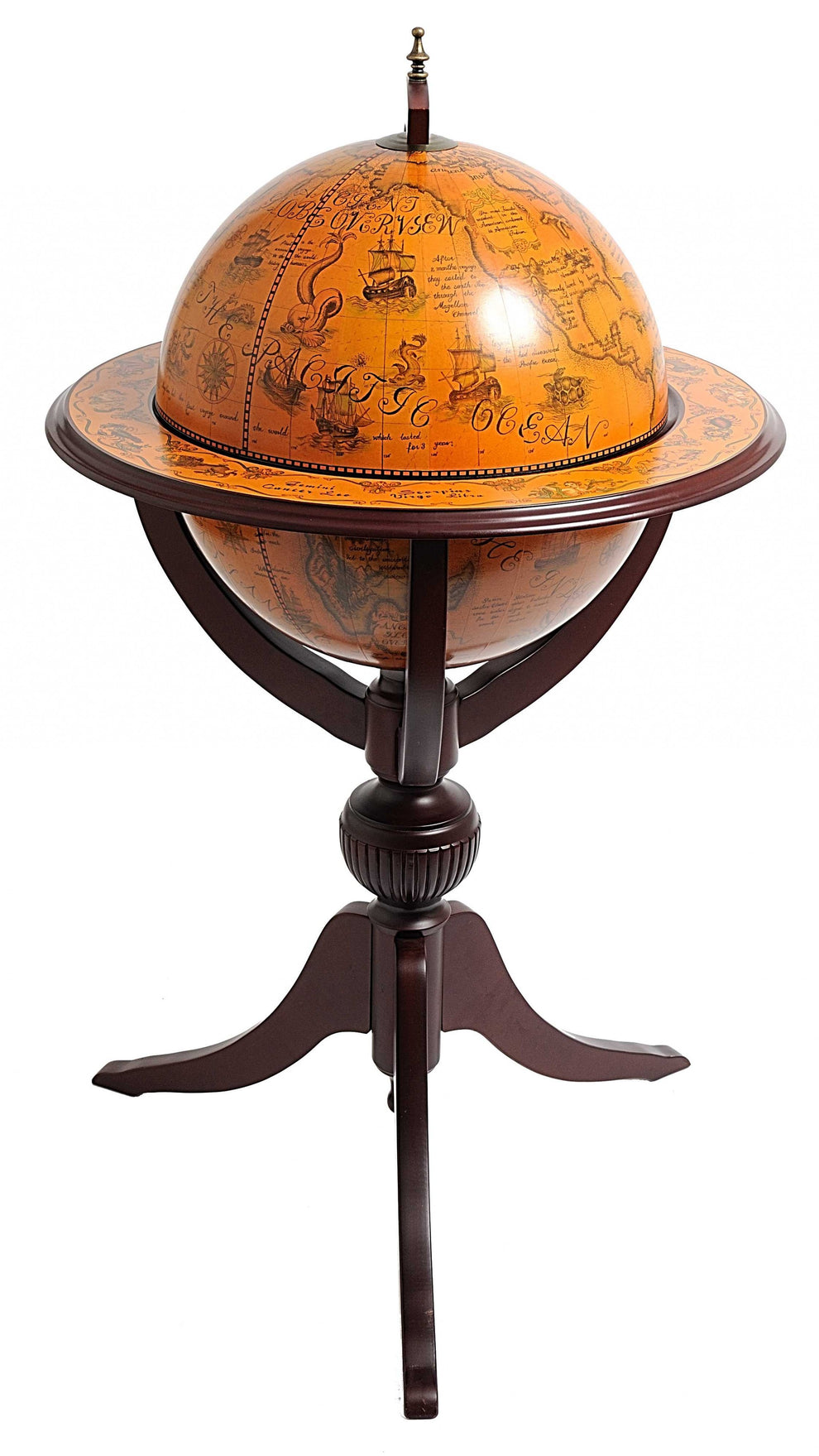 Globe Bar Legs By Homeroots | Sculptures | Modishstore - 3