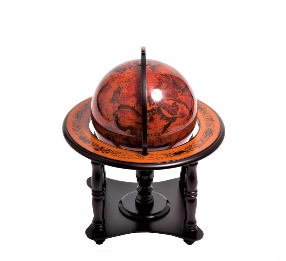 Vintage Look Desk Top Globe By Homeroots | Sculptures | Modishstore - 2