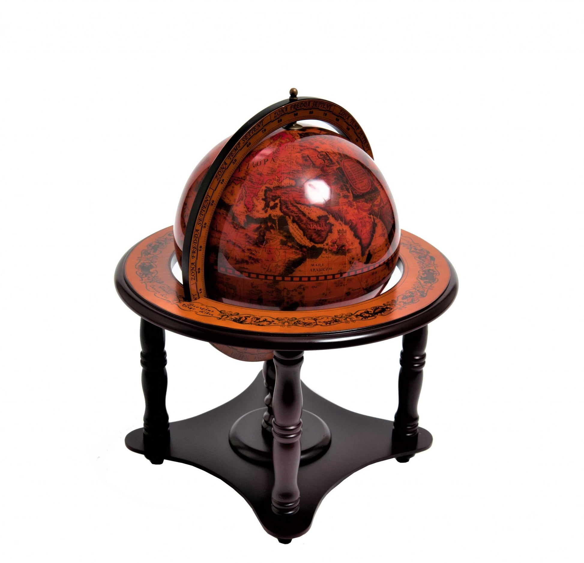 Vintage Look Desk Top Globe By Homeroots | Sculptures | Modishstore - 5