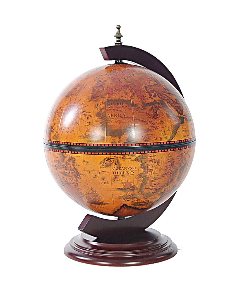 Red Globe with Chess Holder By Homeroots - 364359 | Sculptures | Modishstore - 3