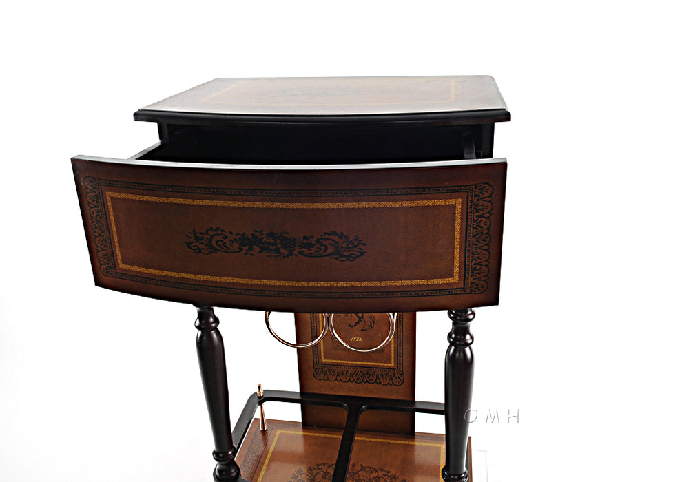 Wine Cabinet By Homeroots | Console Tables | Modishstore - 2