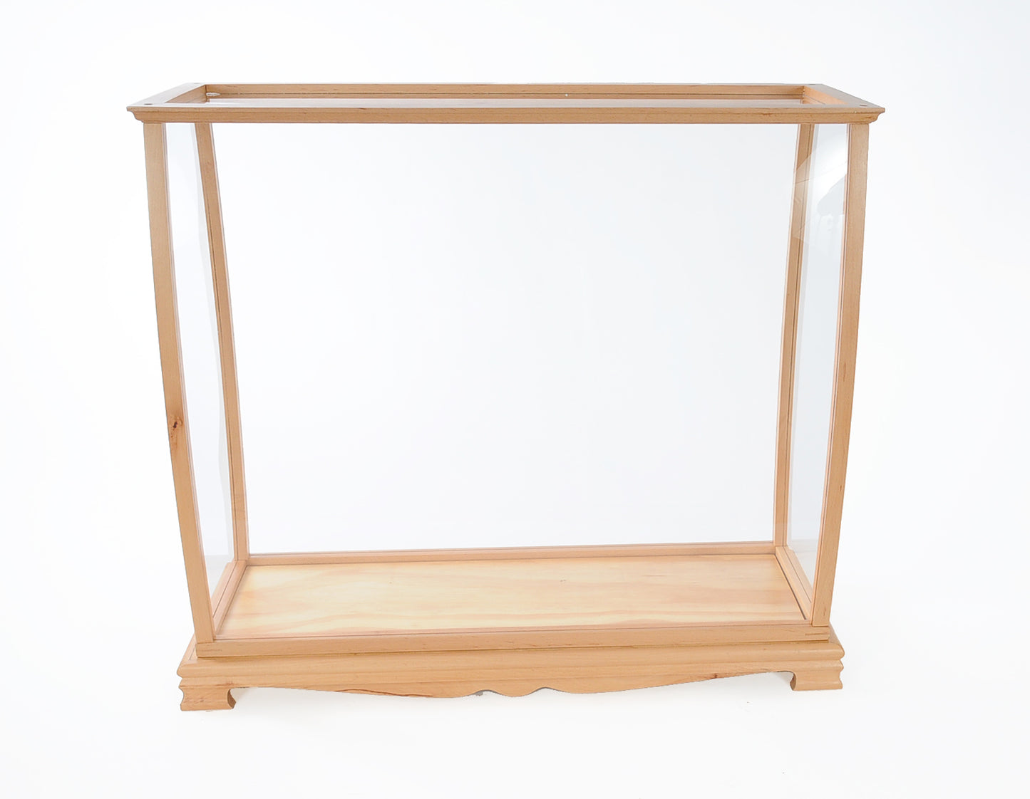 Display Case for Midsize Tall Ship Clear Finish By Homeroots | Sculptures | Modishstore - 3