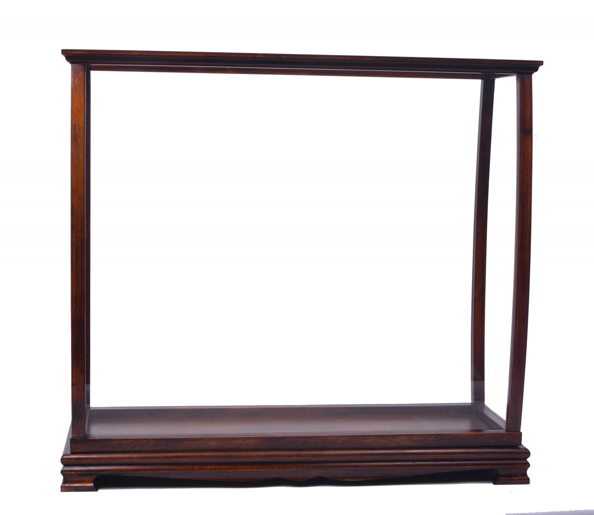 Classic Brown For Midsize Tall Ship Display Case By Homeroots | Sculptures | Modishstore - 2