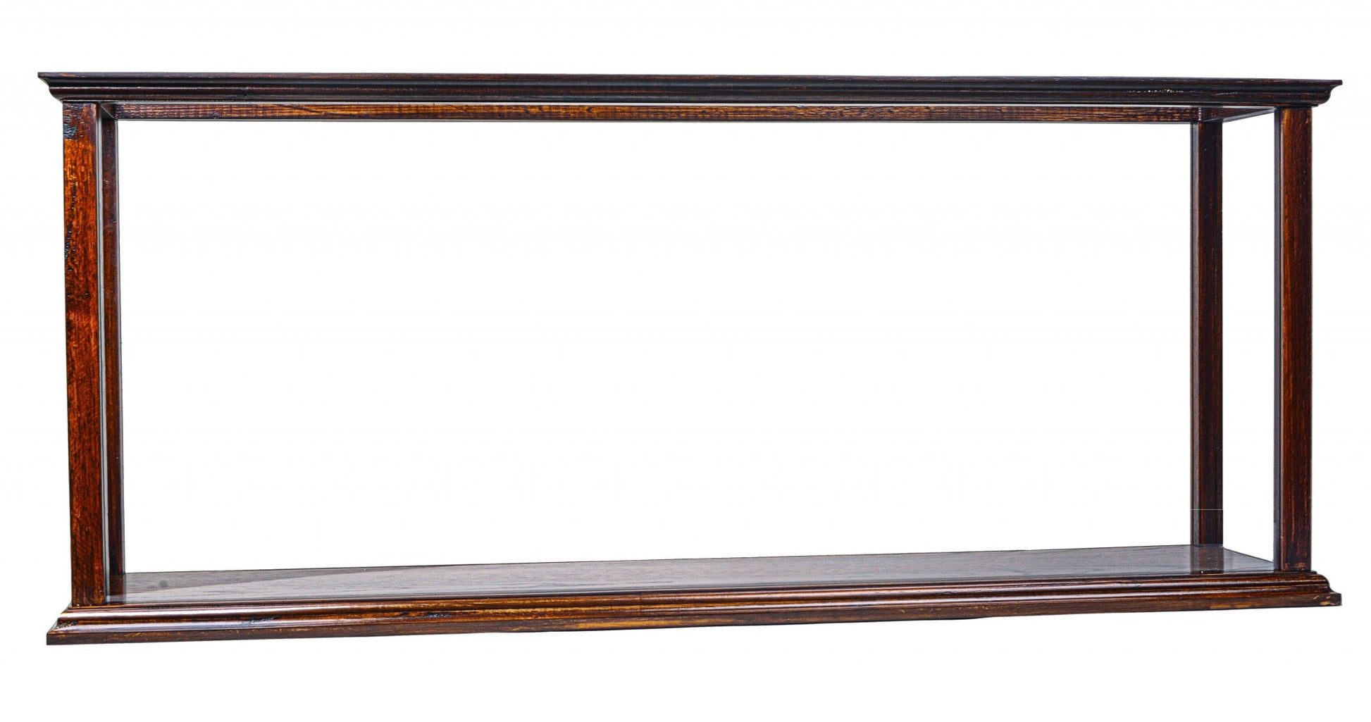 Display Case for Cruise Liner Midsize Classic Brown By Homeroots | Sculptures | Modishstore - 3