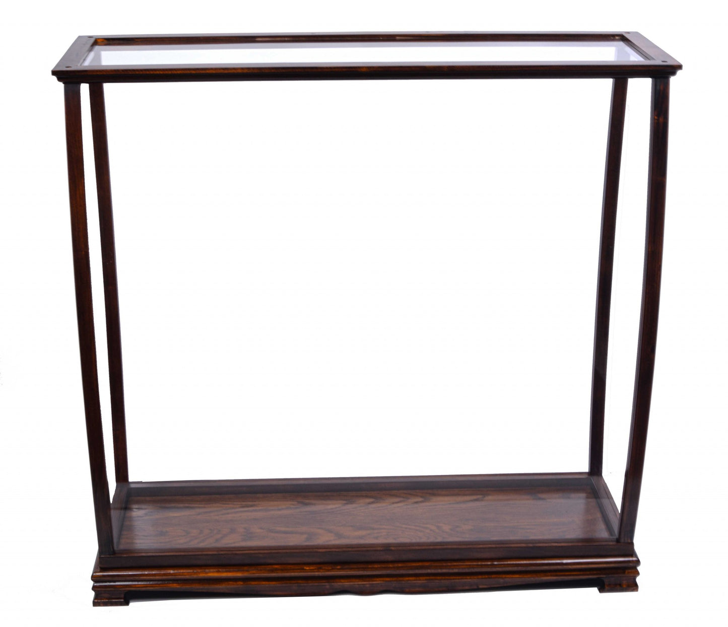 BrownTable Top Display Case Classic By Homeroots | Sculptures | Modishstore - 3