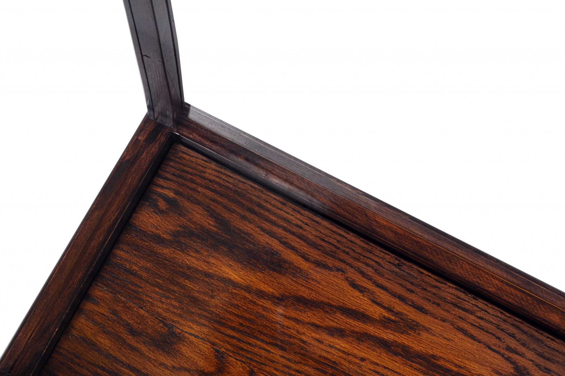 BrownTable Top Display Case Classic By Homeroots | Sculptures | Modishstore - 4