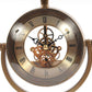 Brass Table Clock By Homeroots | Sculptures | Modishstore - 5