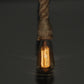 Rope Pendant Lamp Single Bulb By Homeroots | Pendant Lamps | Modishstore - 2