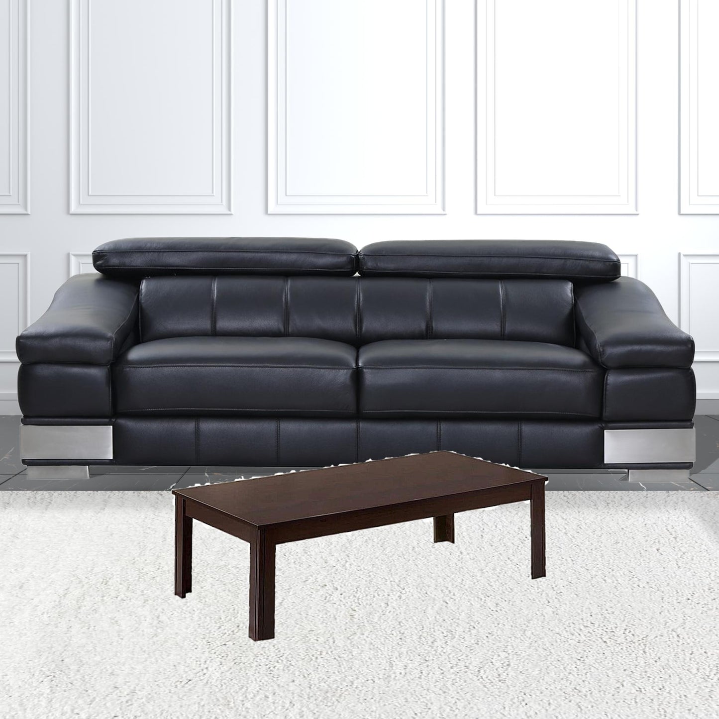 Cappuccino Table Set - 3Pcs Set By Homeroots | Coffee Tables | Modishstore - 3