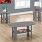 Grey Table Set - 3Pcs Set By Homeroots | Coffee Tables | Modishstore - 6