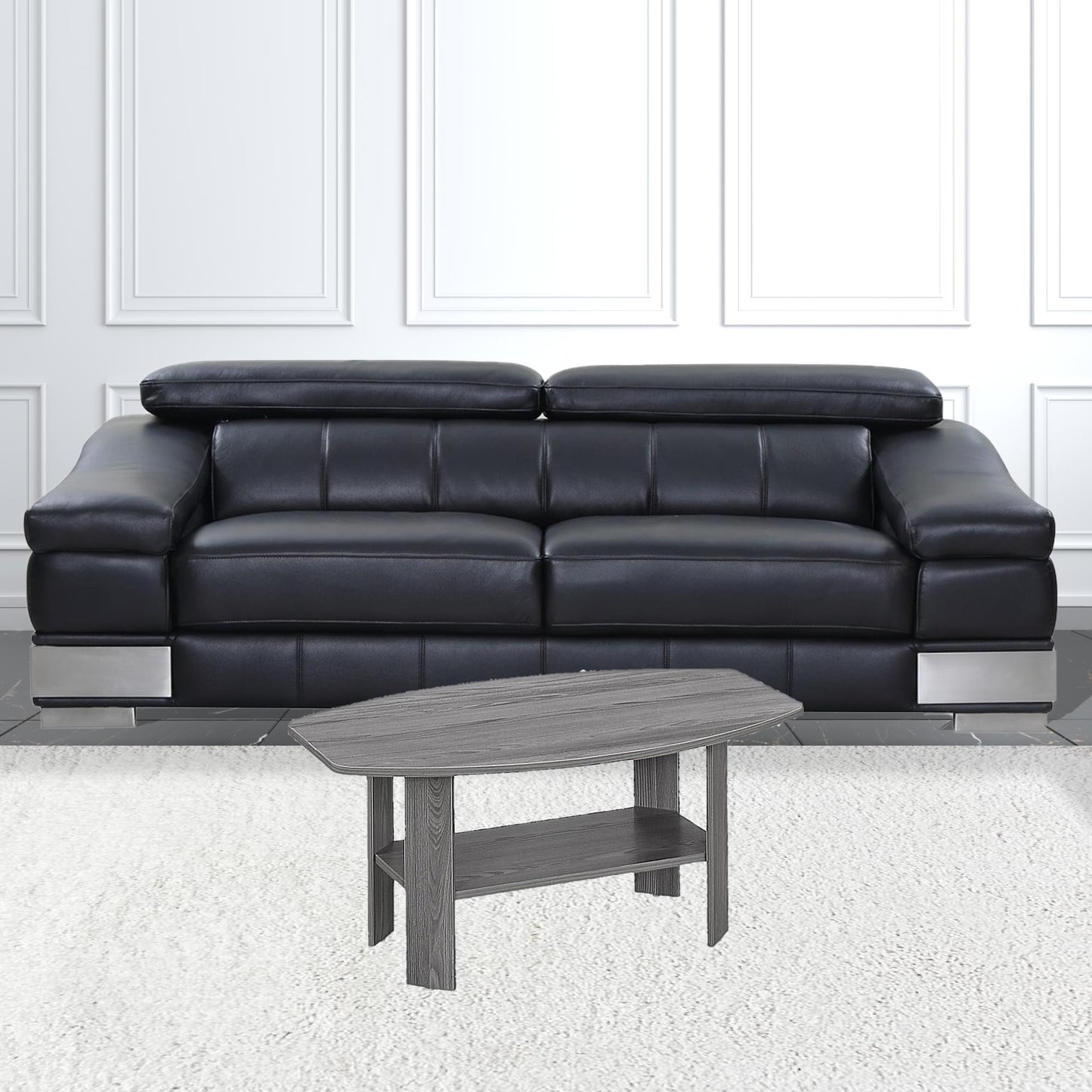 Grey Table Set - 3Pcs Set By Homeroots | Coffee Tables | Modishstore - 3