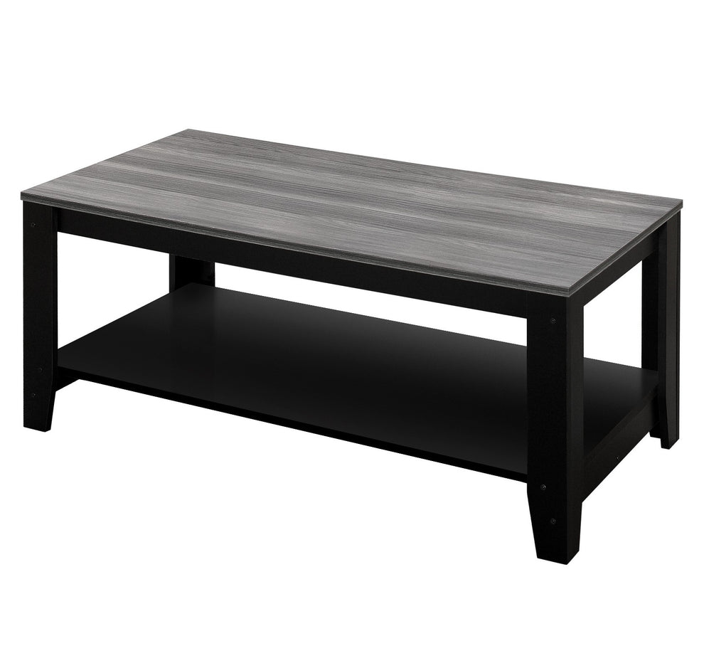 Black Grey Top Table Set 3Pcs Set By Homeroots | Coffee Tables | Modishstore - 2