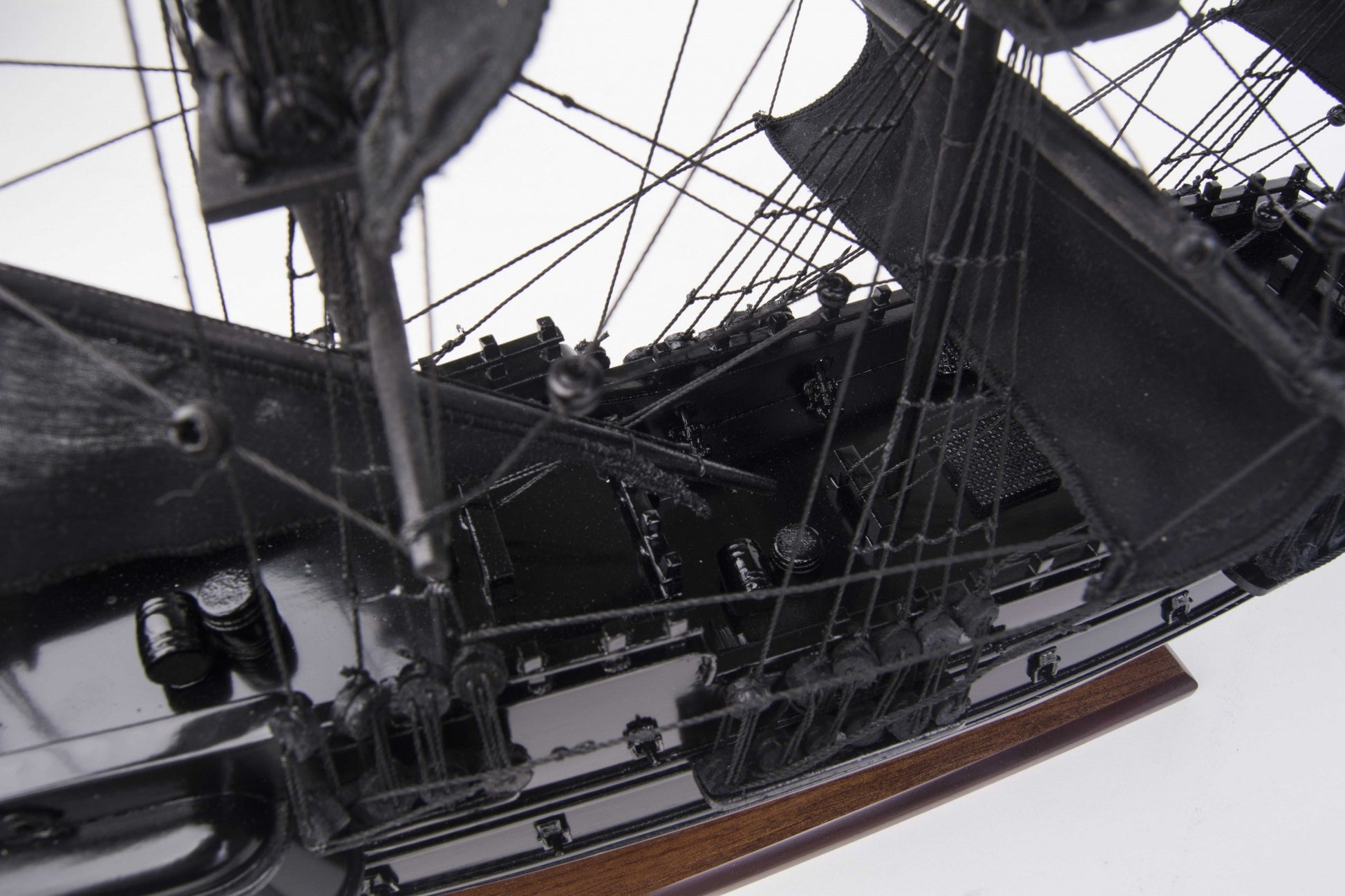 Black Pearl Pirate Ship By Homeroots | Sculptures | Modishstore - 3