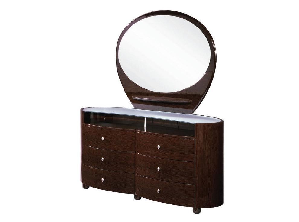 Wenge Dresser By Homeroots | Dressers | Modishstore - 3
