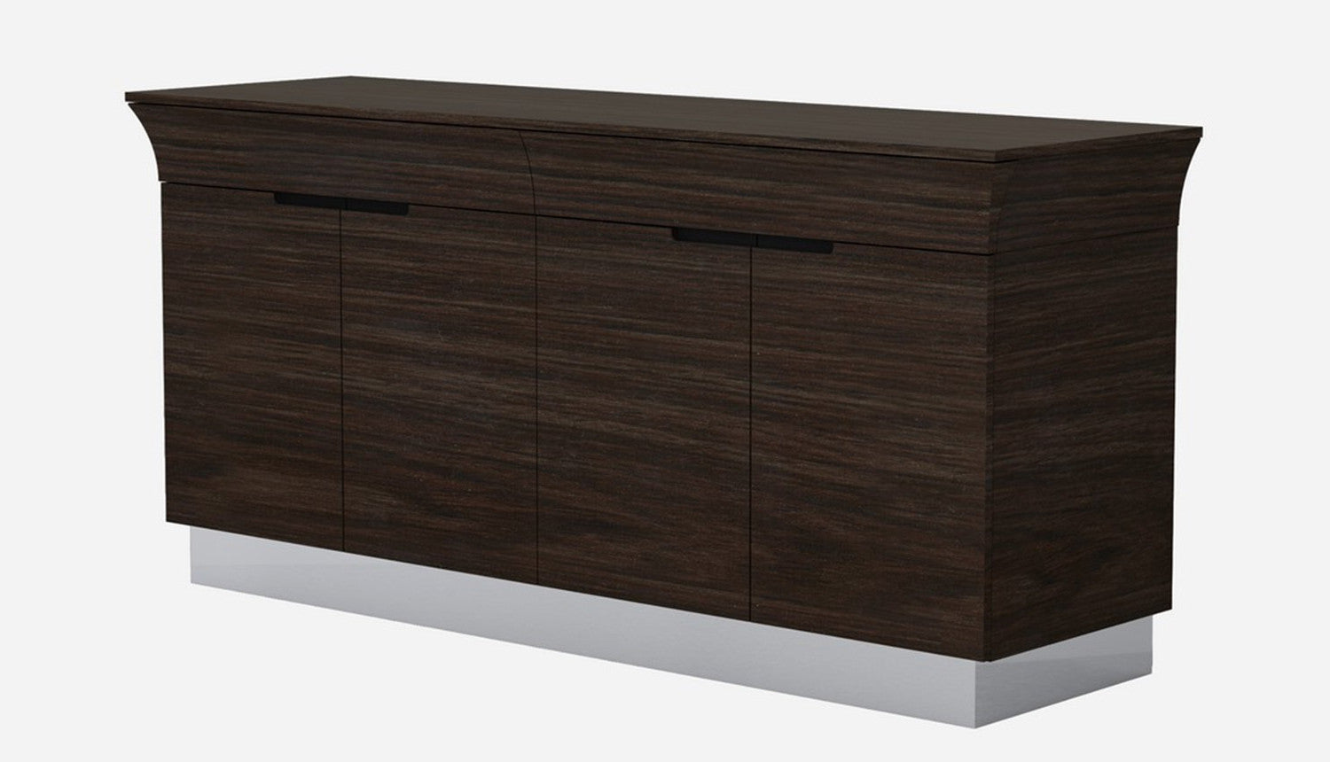 Wenge Buffet By Homeroots | Sideboards | Modishstore - 3