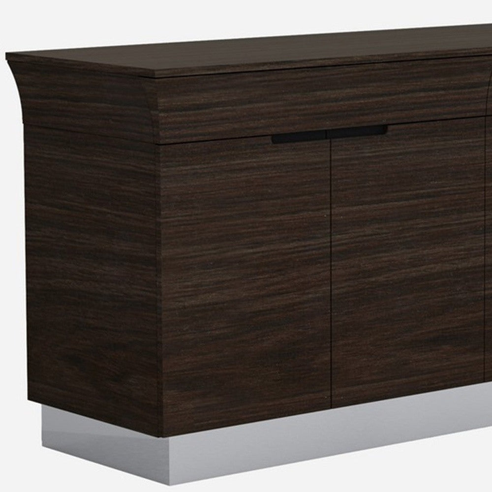 Wenge Buffet By Homeroots | Sideboards | Modishstore - 4