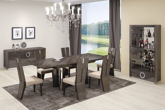 Gray Dining Table And Chair Set By Homeroots | Dining Tables | Modishstore