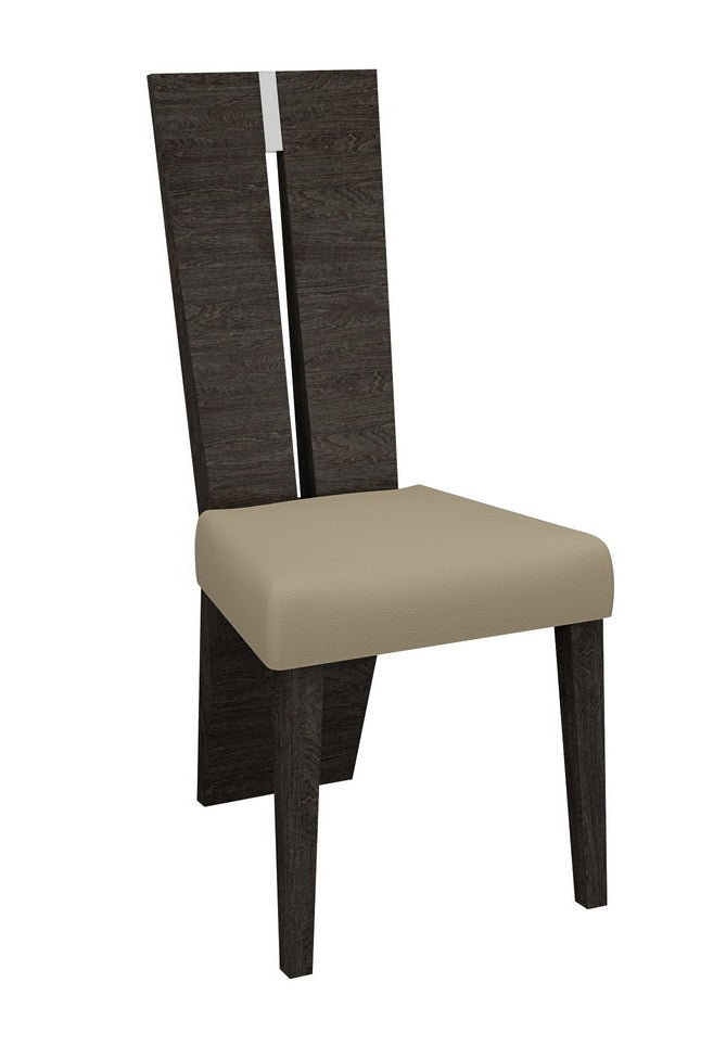 Contemporary Sleek Gray Dining Chair Set Of 2 By Homeroots | Dining Chairs | Modishstore