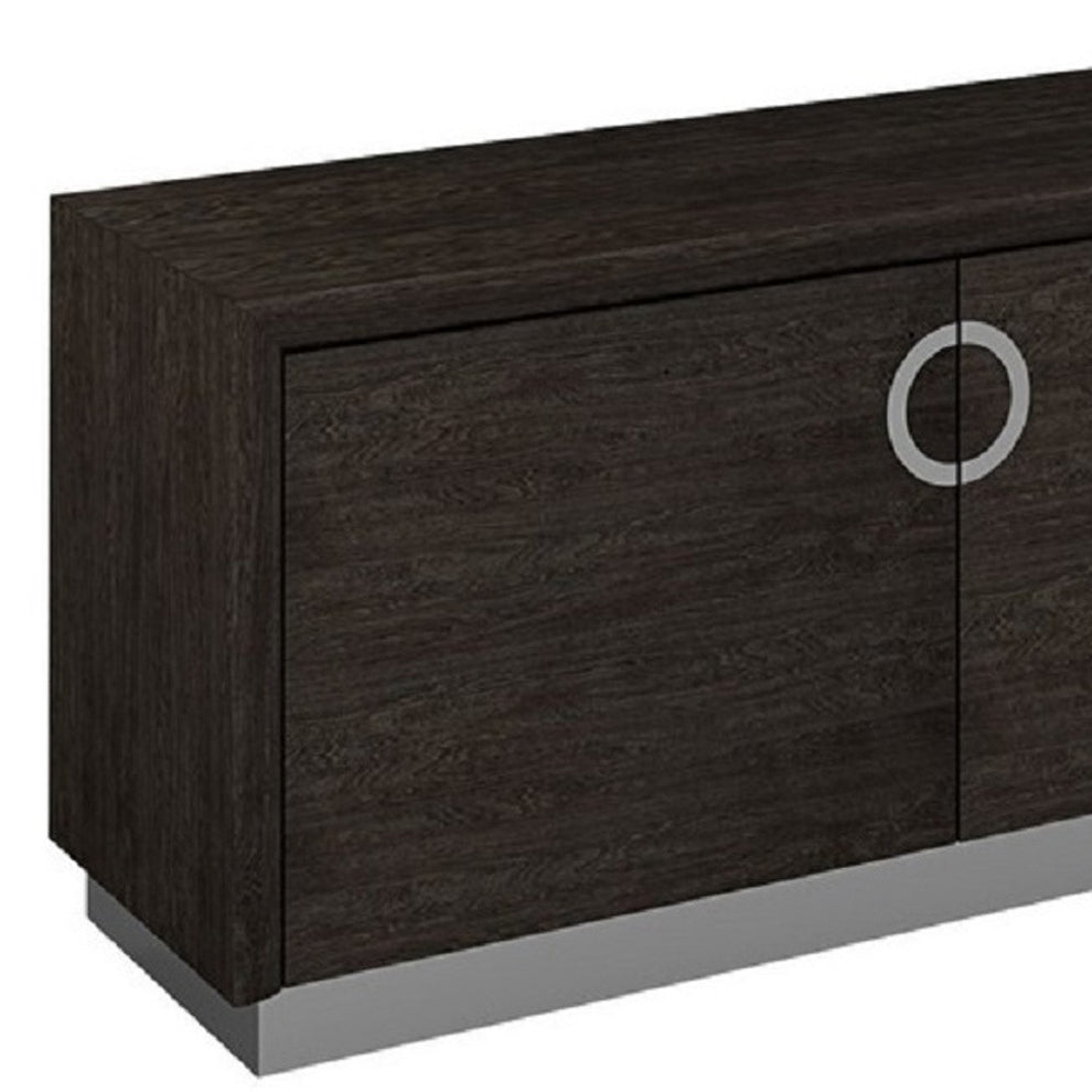Gray Buffet By Homeroots - 366218 | Sideboards | Modishstore - 4