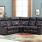 Dark Gray Sectional By Homeroots | Sectional | Modishstore - 2