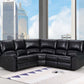 Black Sectional By Homeroots | Sectional | Modishstore