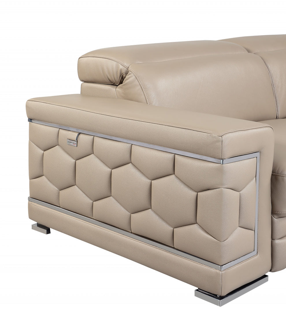 Beige Sofa Love By Homeroots - 366253 | Sofa Set | Modishstore - 4