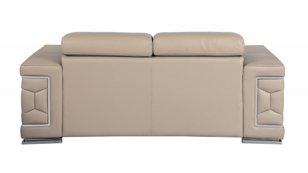Beige Sofa Love By Homeroots - 366253 | Sofa Set | Modishstore - 6