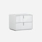 White Nightstand By Homeroots - 366257 | Nightstands | Modishstore