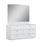 White Dresser By Homeroots | Dressers | Modishstore - 2