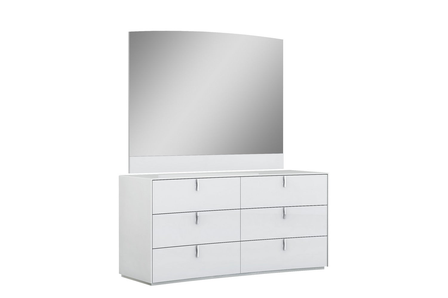 White Dresser By Homeroots | Dressers | Modishstore - 2