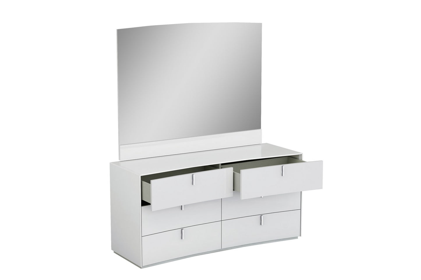 White Dresser By Homeroots | Dressers | Modishstore - 3