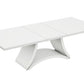 Modern White High Gloss Finish Dining Table By Homeroots | Dining Tables | Modishstore