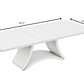 White Dining Table And Chair Set By Homeroots | Dining Tables | Modishstore - 4