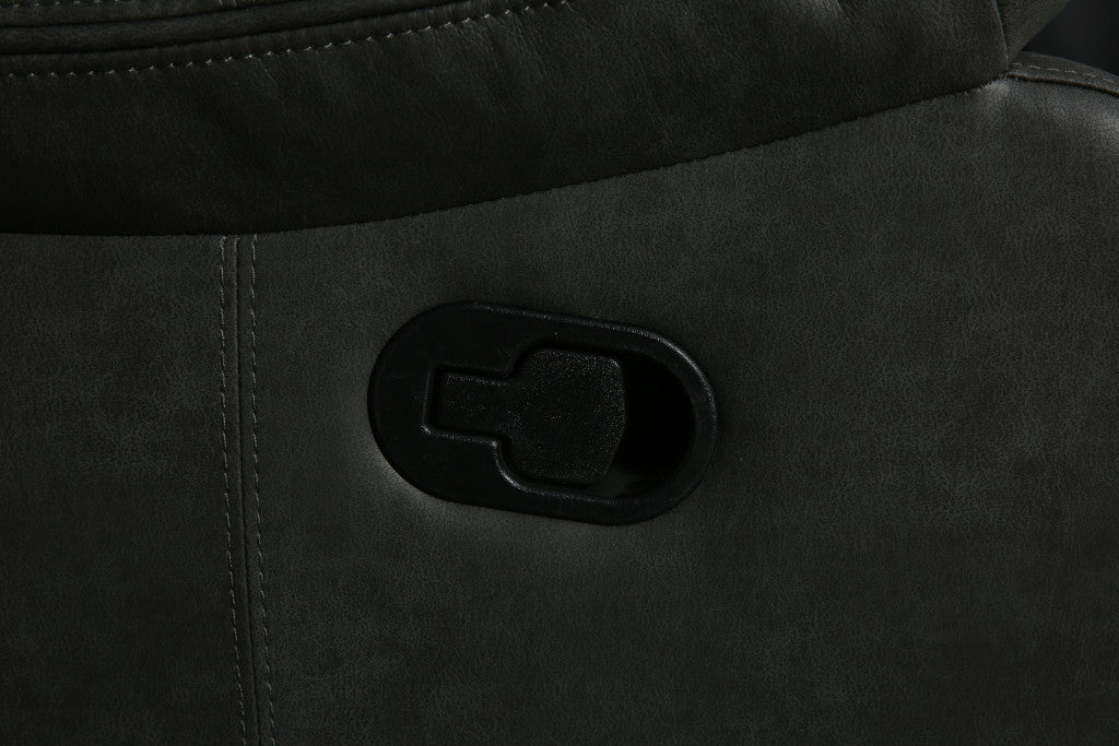 Gray Loveseat By Homeroots - 366300 | Loveseats | Modishstore - 5