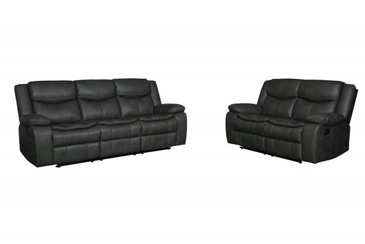 Gray Sofa Love By Homeroots - 366302 | Sofas | Modishstore