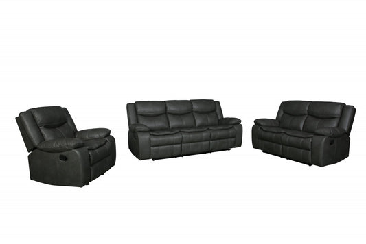 Gray Sofa Set By Homeroots - 366303 | Sofa Set | Modishstore