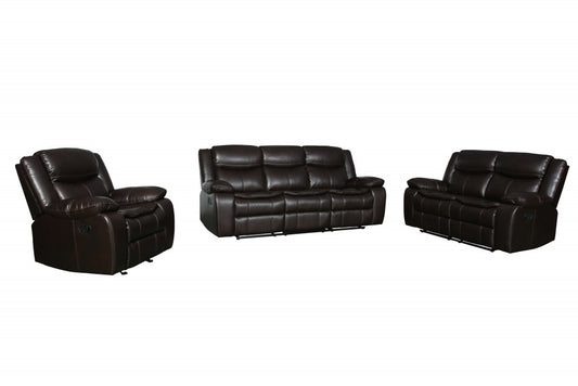 Brown Sofa Set By Homeroots - 366308 | Sofa Set | Modishstore