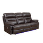 Brown Power Reclining Sofa By Homeroots - 366311 | Sofas | Modishstore - 2