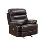 Brown Power Reclining Chair By Homeroots - 366313 | Chairs & Recliners | Modishstore - 2