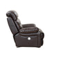 Brown Power Reclining Chair By Homeroots - 366313 | Chairs & Recliners | Modishstore - 3