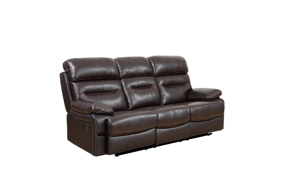 Brown Sofa By Homeroots - 366321 | Sofas | Modishstore - 2