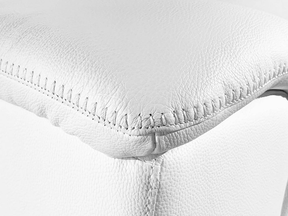 White Power Reclining 8PC Sectional By Homeroots - 366365 | Sectional | Modishstore - 2