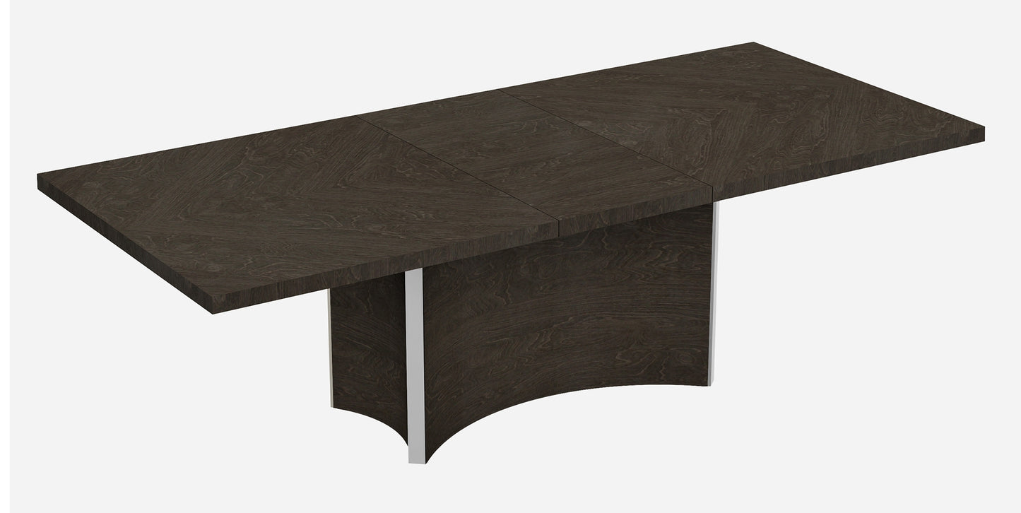 Gray Dining Table By Homeroots - 366367 | Dining Tables | Modishstore - 2